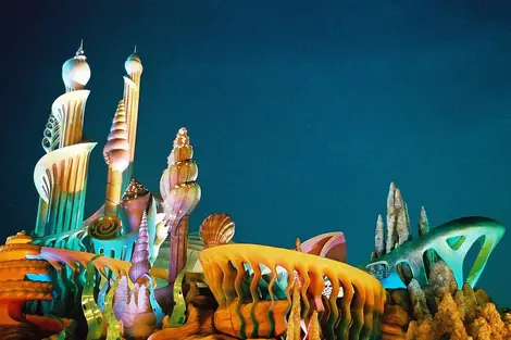 The Kingdom of the Little Mermaid, rebuilt in Tokyo Disney Sea.