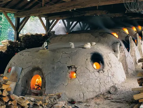 Les fours artisanaux  de Mashiko, lieu de naissance de l'artisanat Mingei.