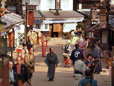 Kyoto Studio Park to rediscover Japan of yesteryear.