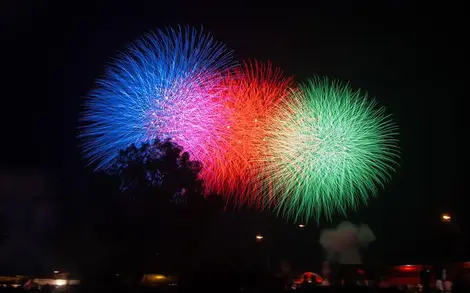 The Fireworks Festival is Fukuroi to rank among the top 5 best fireworks Japan.