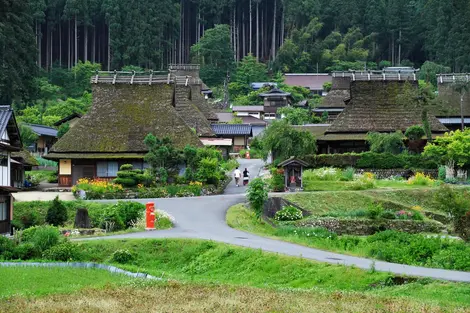 Las casas de paja del pueblo Miyama.