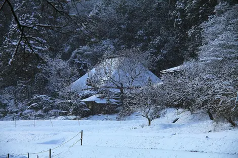 Miyama en invierno.