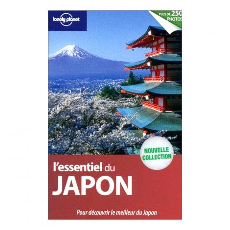 Le couverture du Lonely Planet sur le Japon.