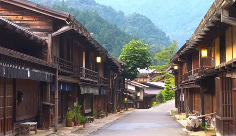 Le village de Tsumago Le village de Tsumago