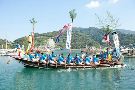 At Hiroshima parade celebrating the Korean envoys sent to Japan in the Middle Ages.