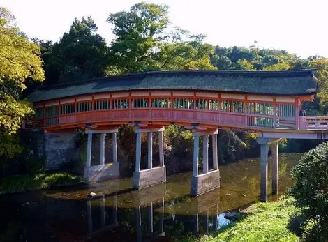 Puente Kurehashi del santuario Usa-jingû Puente Kurehashi del santuario Usa-jingû
