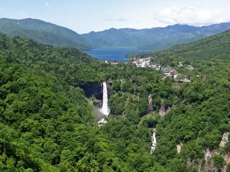 Kegon Falls in Nikko