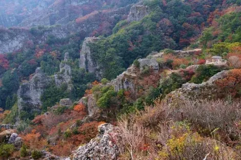 Les gorges Kanka-kei à Shôdo-shima