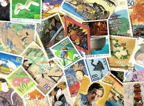Un patchwork de timbres émis par la Poste Japonaise ces dernières années. Un patchwork de timbres émis par la Poste Japonaise ces dernières années.