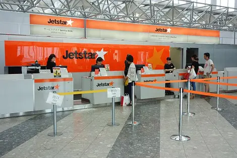 Taquilla de Jetstar.