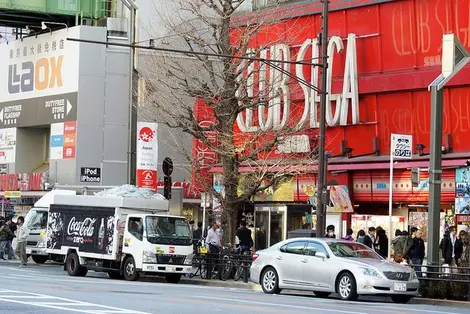 In Akihabara, the most iconic arcade is the Club Sega and its six floors.