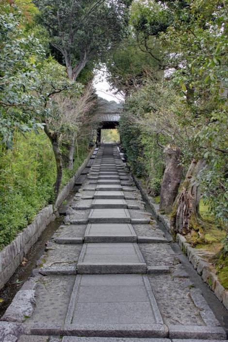 L'ingresso del Kodaiji a Kyoto.