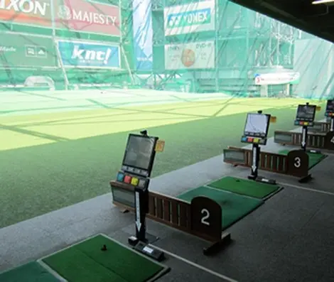 The high-tech terminals on the 9th floor of the store Yodobachi in Akihabara (Tokyo).