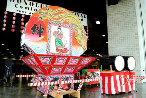 Une des neputa utilisé dans le le neputa matsuri d'Hirosaki.