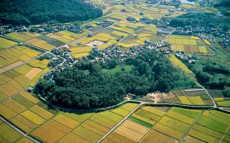 Un Kofun de la période Kibi