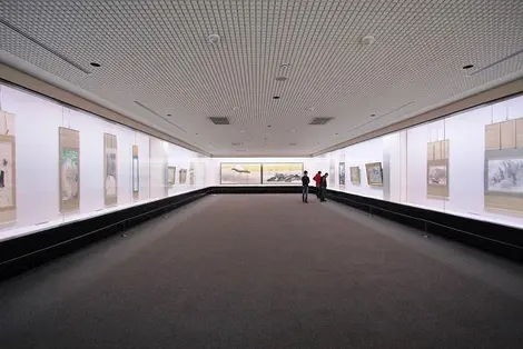 Une des salles du musée Adachi