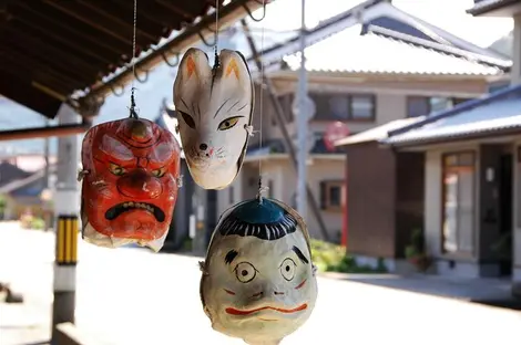 Masques en washi Masques en washi