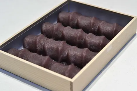 L'akafukumochi, douceur à base de riz et de haricot rouge, est la spécialité d'Ise.