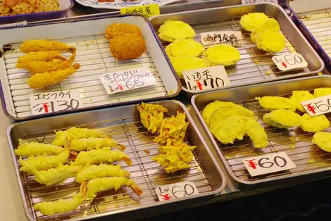 Un trouve aussi de délicieuses tempura peu chères au supermarché Un trouve aussi de délicieuses tempura peu chères au supermarché