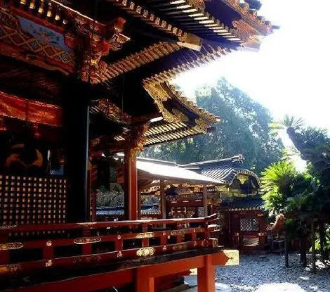 Alta sintoísta del Tōshō-gū de Kunozan de la época Momoyama, Shizuoka Alta sintoísta del Tōshō-gū de Kunozan de la época Momoyama, Shizuoka