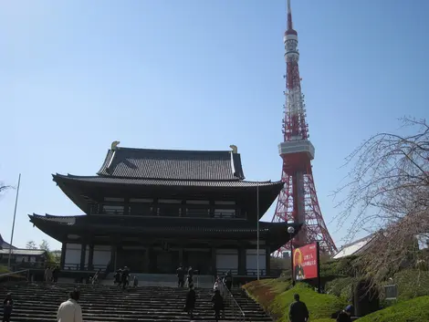 Le temple Zojoji