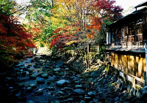 Shuzenji en otoño Shuzenji en otoño
