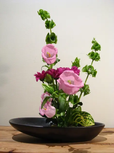 Ikebana de la escuela Ohara Kaikan.