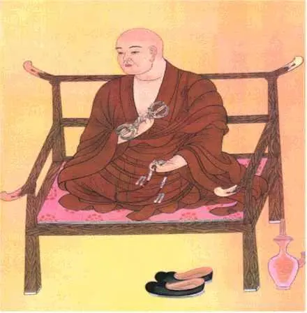 Le moine Kobo Daishi Le moine Kobo Daishi