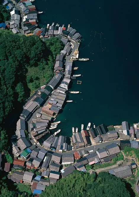 Ine-machi, la ville vue du ciel