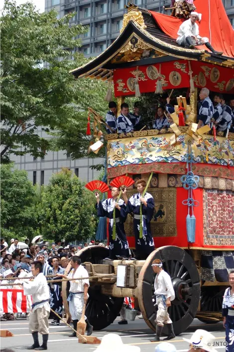 Un char du festival de Gion Un char du festival de Gion