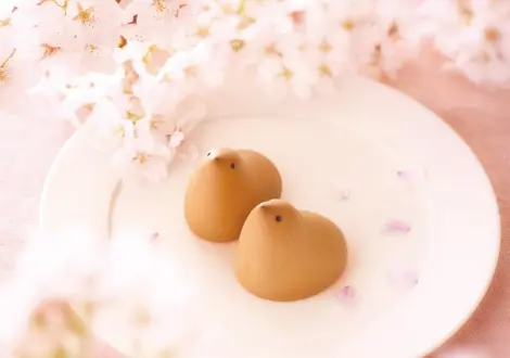 Le gâteau Hiyoko en forme de poussin Le gâteau Hiyoko en forme de poussin