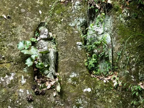 Deux statues de l'Unganzen-ji Deux statues de l'Unganzen-ji