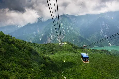 Le téléphérique de Tateyama