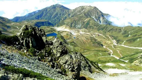 La vallée de Murodo La vallée de Murodo