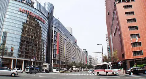 Le quartier de Tenjin Le quartier de Tenjin