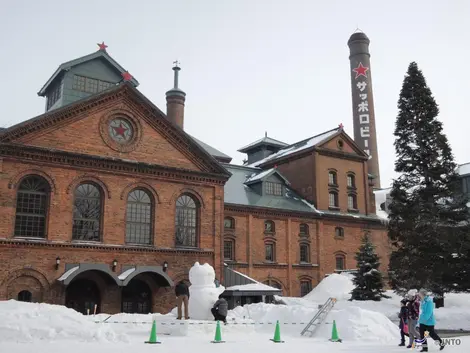 El magnífico edificio del Sapporo Beer Museum.