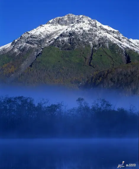 The majestic mountains around Kamikochi The majestic mountains around Kamikochi