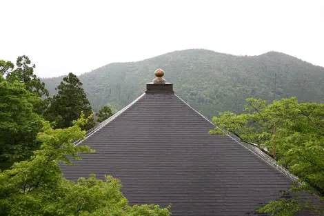 Le toit du Kurama-dera Le toit du Kurama-dera