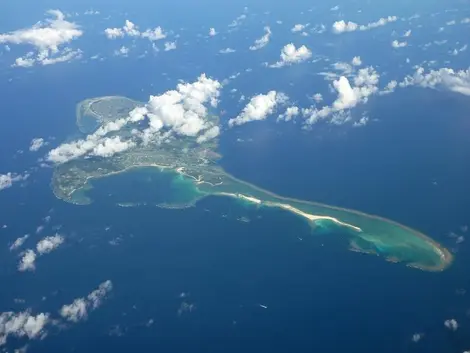 Kume-jima vue du ciel