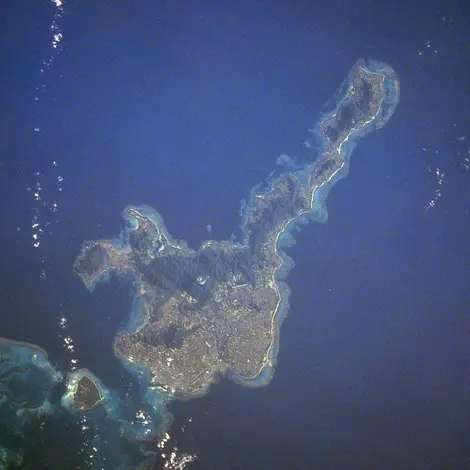 Ishigaki-jima vue du ciel Ishigaki-jima vue du ciel