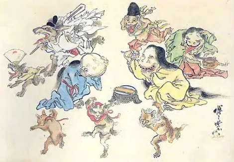 Yôkai manga de l'époque d'Edo Yôkai manga de l'époque d'Edo