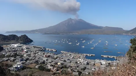 La baie de Kagoshima