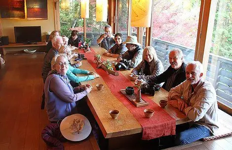 Table d'hôte du café de l'atelier.