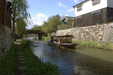 The canals of Omihachiman The canals of Omihachiman
