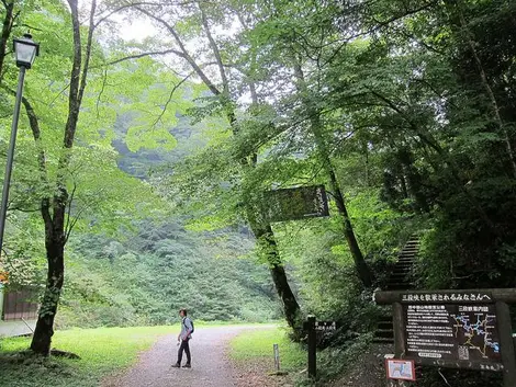 La nature des gorges de Sandankyo