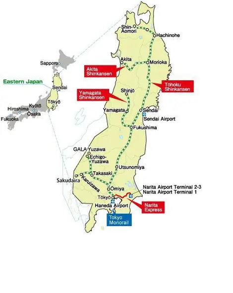 The JR East Pass Tohoku