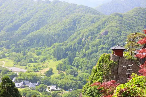 La vue depuis le Yamadera La vue depuis le Yamadera