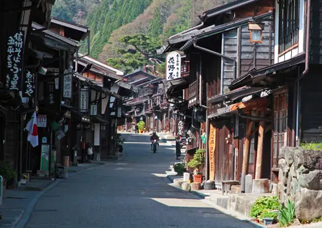 Une des charmantes petites rues de Narai Juku Une des charmantes petites rues de Narai Juku