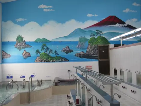 L'intérieur du Matsu no Yu. L'intérieur du Matsu no Yu.