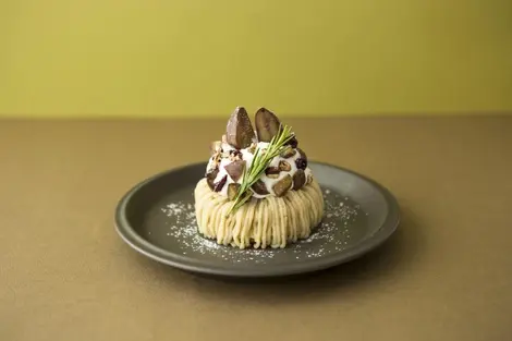 Le pancake version Mont Blanc de J.S Pancake Cafe Le pancake version Mont Blanc de J.S Pancake Cafe